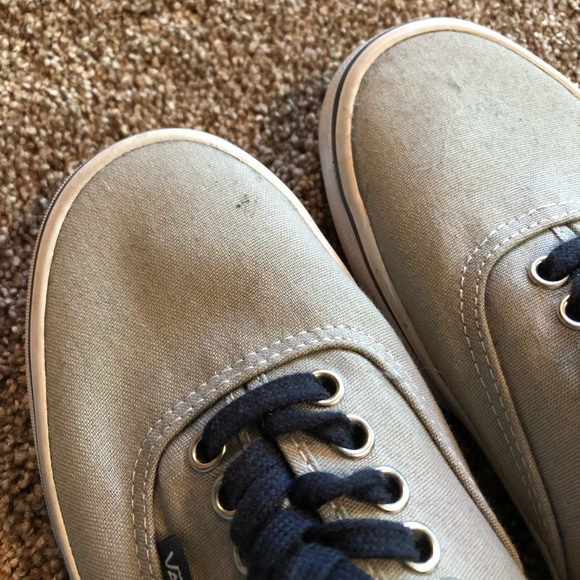 Women’s Gray Vans - Picture 3 of 7